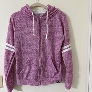 Ragwear USA Full Zip Pink Hoodie Women's Size Medium